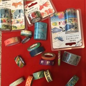 Assorted washi tape! Great for bujo & homeschool!